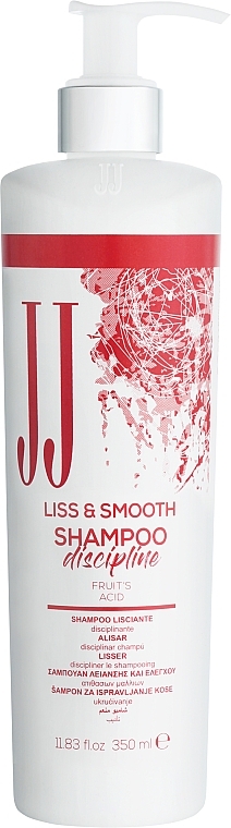 Шампунь для гладкості неслухняного волосся - JJ Liss & Smooth Shampoo Discipline — фото N1