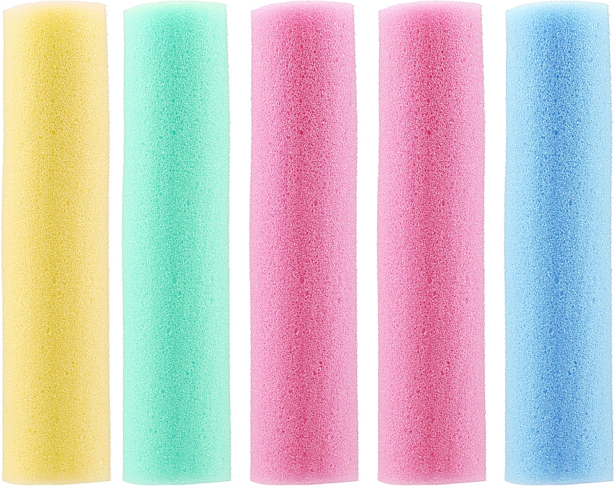 Бигуди-папильотки, 5 шт., разноцветные 4 - Inter-Vion — фото N1