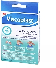 Офтальмологічні пластирі, 62 x 50 мм, 10 шт. - Viscoplast Opti-Plast Junior — фото N3