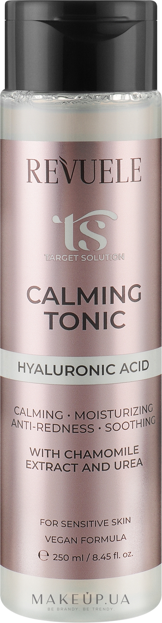 Успокаивающий тоник с гиалуроновой кислотой - Revuele Target Solution Calming Tonic — фото 250ml