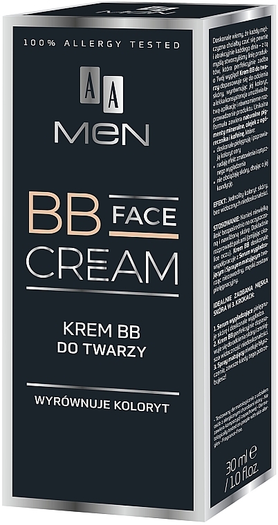 BB-крем для мужчин - AA Men BB Face Cream — фото N2