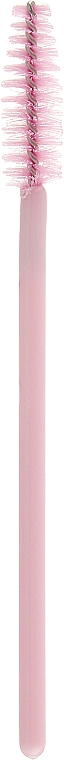 Набір одноразових щіточок для вій і брів, 25 шт., світло-рожевий - Miss Claire — фото N1