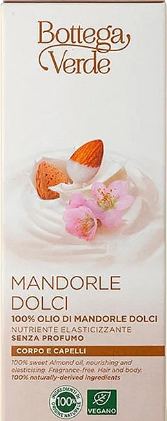 Масло для тела с маслом сладкого миндаля, жидкое - Bottega Verde Mandorle Dolci Body Oil — фото N2