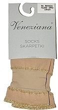 Парфумерія, косметика Шкарпетки жіночі "Bianca", nudo-oro - Veneziana