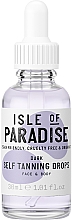 Духи, Парфюмерия, косметика Капли для автозагара - Isle Of Paradise Dark Self Tanning Drops