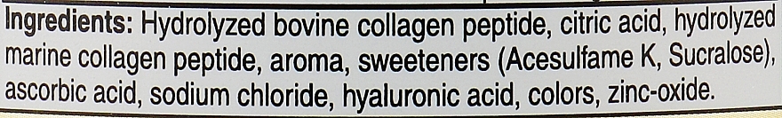 Колаген з гіалуроновою кислотою, вітаміном С і цинком, бузина - PureGold CollaGold Eldelflower — фото N2