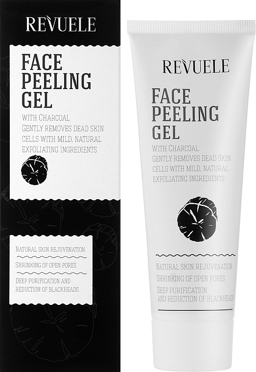 Пилинг для лица - Revuele Face Peeling Gel With Charcoal — фото N2
