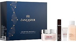 Парфумерія, косметика Набір - Lancaste Age Defying Protocol  Set (toner/30ml + cr/50ml + eye/cr/3ml + ser/10ml)