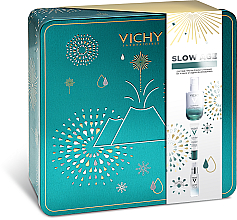 Духи, Парфюмерия, косметика Набор для комплексного ухода за кожей - Vichy Vichy Slow Age New Year (gel/50ml + eyes/cr/15ml + booster/gel/4ml)