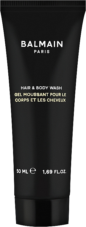 Гель для душу та волосся - Balmain Homme Hair Body Wash Travel Size — фото N1