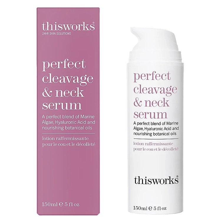 Сыворотка для зоны декольте и шеи - This Works Perfect Cleavage & Neck Serum — фото N1