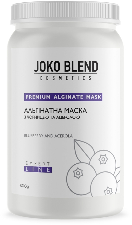 Альгінатна маска з чорницею та ацеролою - Joko Blend Premium Alginate Mask — фото N7