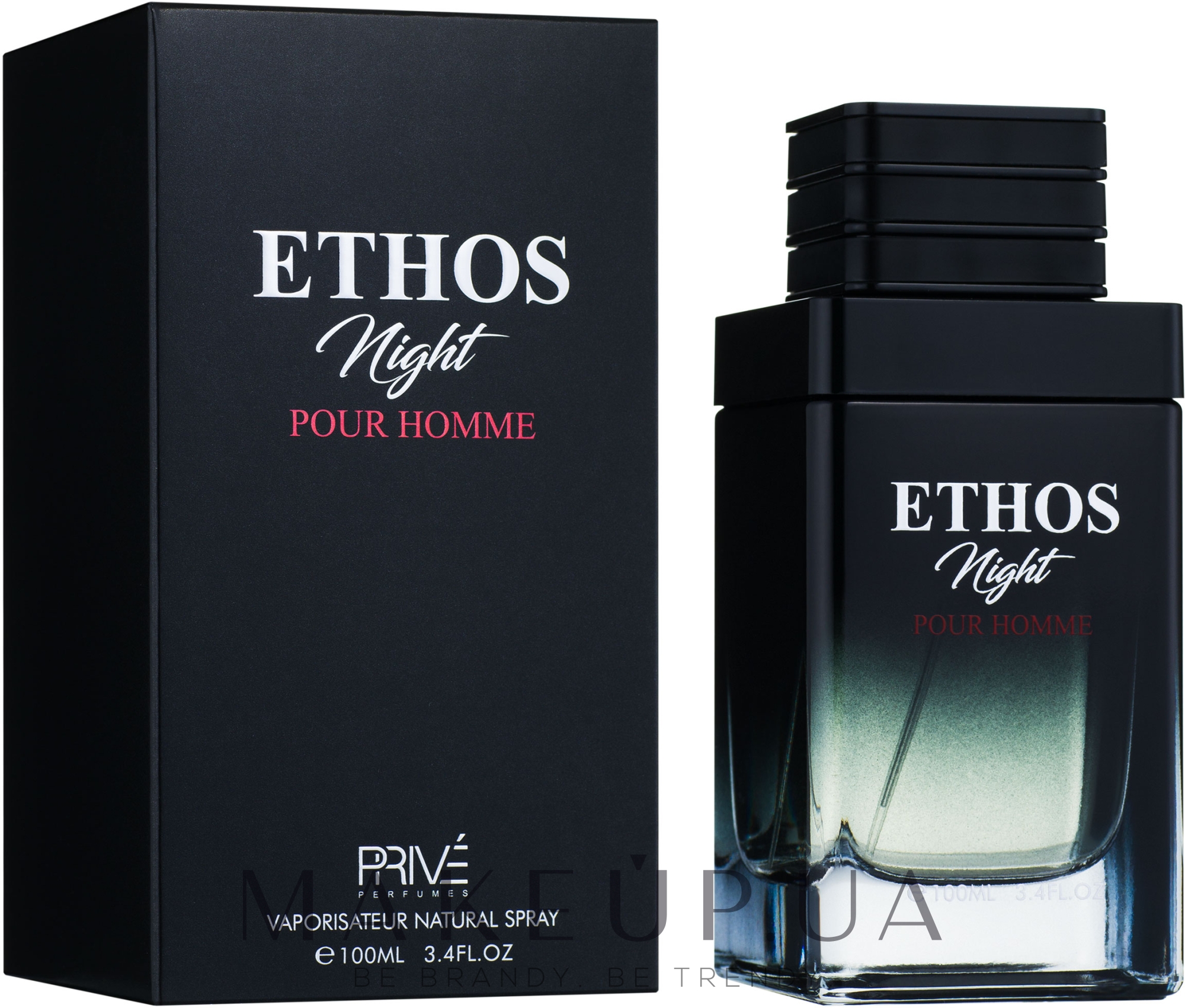 Prive Parfums Ethos Night Pour Homme - Туалетна вода — фото 100ml