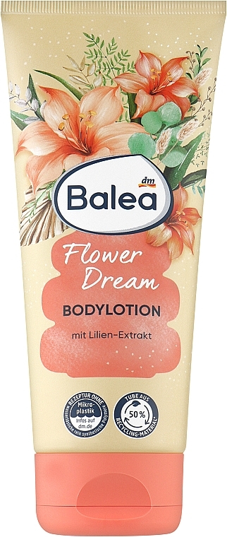 Лосьйон для тіла з маслом ши та екстрактом лілії - Balea Flower Dream Body Lotion — фото N1