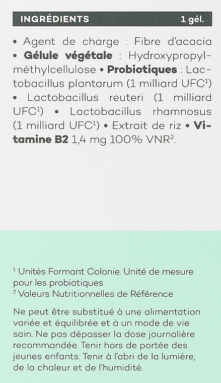 Пищевая добавка "Пробиодерма" - D-Lab Nutricosmetics Pure Probioderm — фото N3