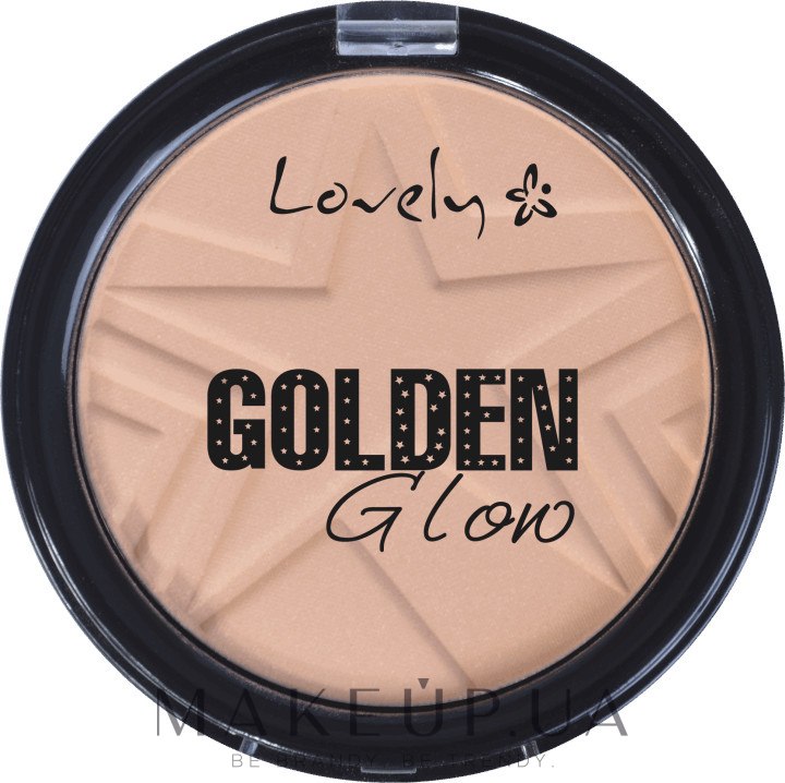 Пудра для обличчя - Lovely Golden Glow Powder — фото 01