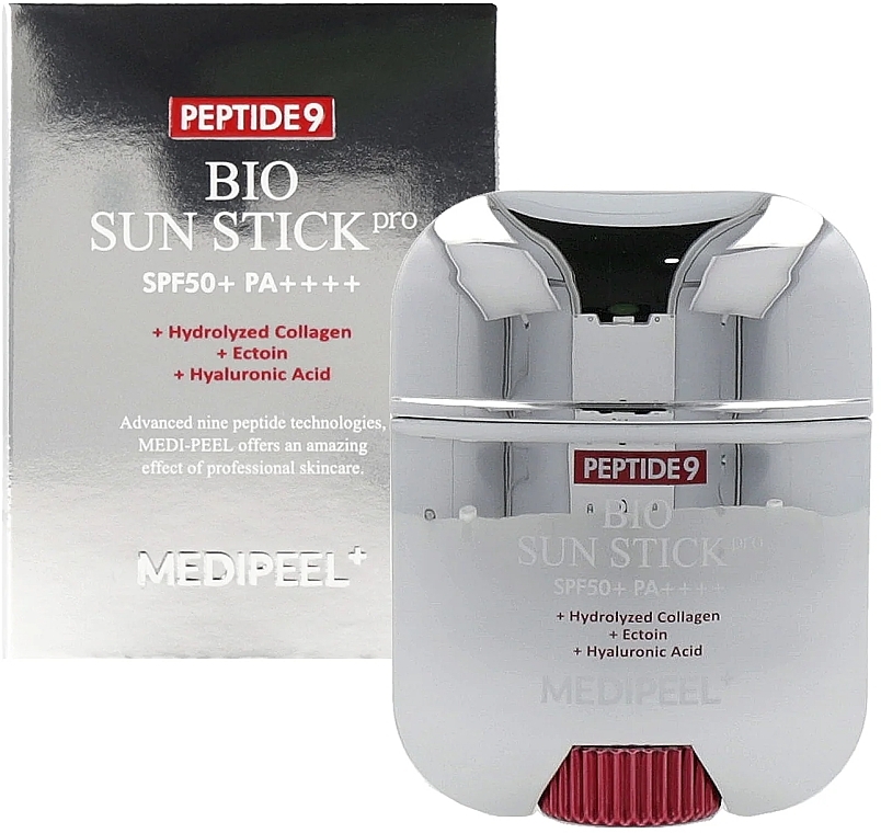 Солнцезащитный стик с комплексом пептидов - Medi Peel Peptide 9 Bio Sun Stick Pro SPF50+ PA+++ — фото N3
