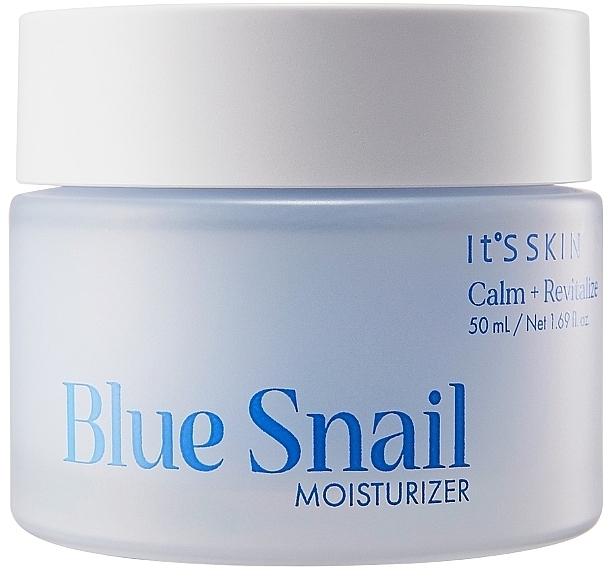 Легкий увлажняющий крем для лица - It's Skin Calm + Revitalize Blue Snail Moisturizer — фото N1