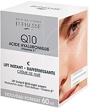 Парфумерія, косметика Нічний крем для обличчя - Byphasse Q10 Lift Instant Night Cream