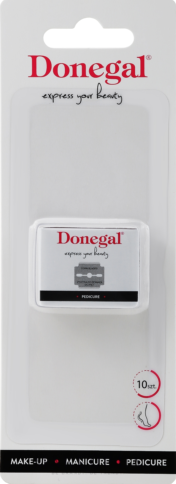Леза для педикюру, 2590 - Donegal — фото 10шт