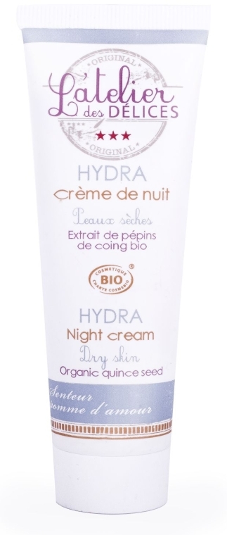 Ночной увлажняющий крем - L'Atelier des Délices Night Cream Hydra 