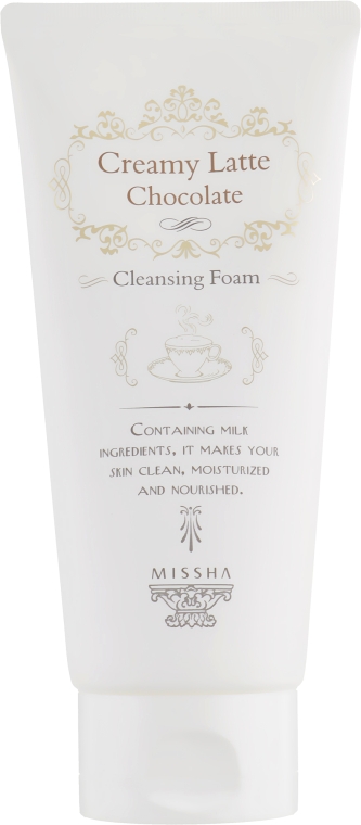Пенка для умывания - Missha Cleansing Foam Creamy Latte Chocolate