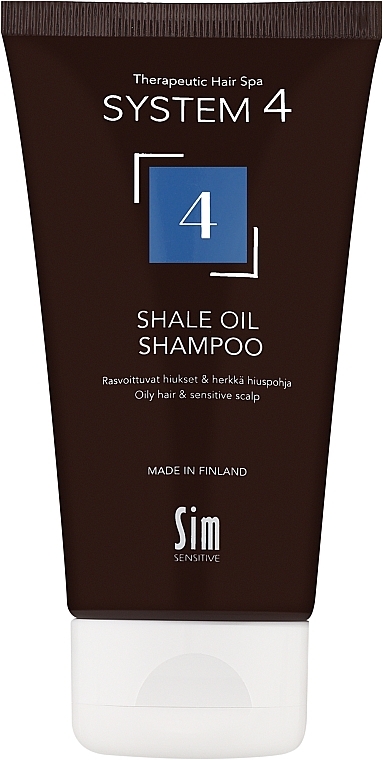 Шампунь для жирной и чувствительной кожи головы - Sim Sensitive System 4 S4 Shale Oil Shampoo — фото N4