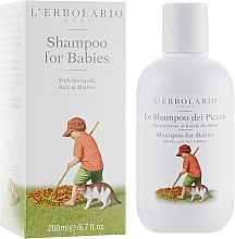 Парфумерія, косметика Шампунь дитячий "Календула, рис і мальва" - L'Erbolario Shampoo For Babies