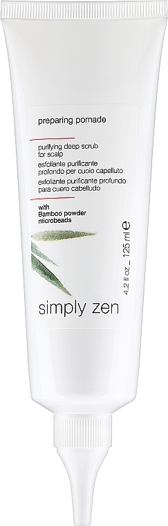 Очищающий глубокий скраб для кожи головы - Z. One Concept Simply Zen Preparing Pomade — фото N1