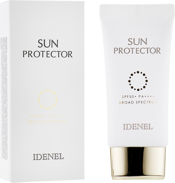 Сонцезахисний крем для обличчя   - Idenel Sun Protector SPF50++++