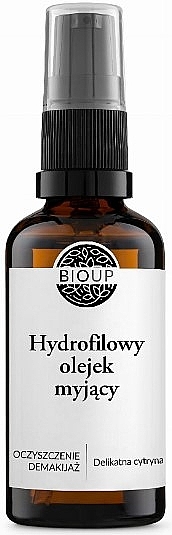 Гидрофильное масло для лица - Bioup Hydrophilic Facial Cleansing Oil Delicate Lemon — фото N1