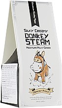 Увлажняющий воздушный крем на основе ослиного молока - Elizavecca Silky Creamy Donkey Steam Moisture Milky Cream — фото N2