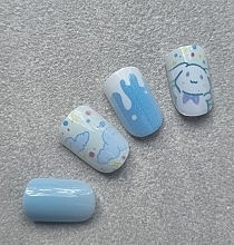 Накладні нігті для дітей "Кролик", 913 - Deni Carte Magic Miss Tips — фото N3