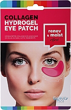 Коллагеновая маска под глаза с красным вином - Beauty Face Collagen Hydrogel Eye Mask — фото N1