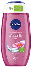 Гель для душа "Белая кувшинка и масло" - NIVEA Hair Care Water Lily And Oil Shower Gel — фото N1
