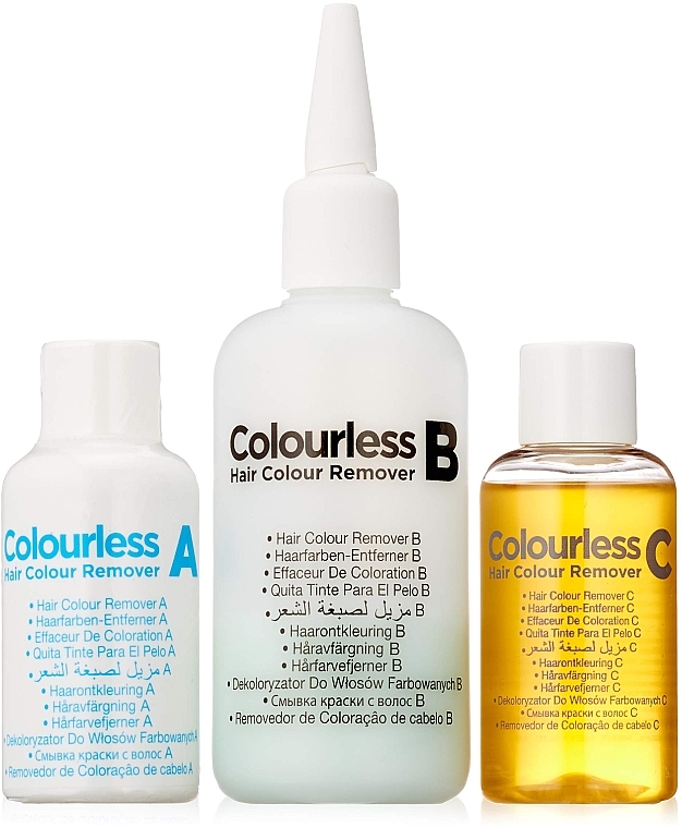 Средство для удаления краски с волос - Colourless Pre Colour Hair Colour Remover — фото N2