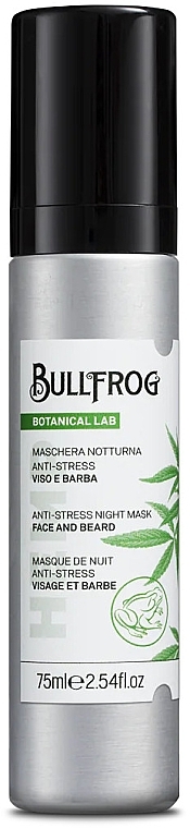 Антистресова нічна маска - Bullfrog Anti-Stress Night Mask — фото N1