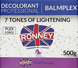 Парфумерія, косметика Пудра для освітлення волосся до 7 тонів - Ronney Professional BalmPlex 7 Tones Of Lightening
