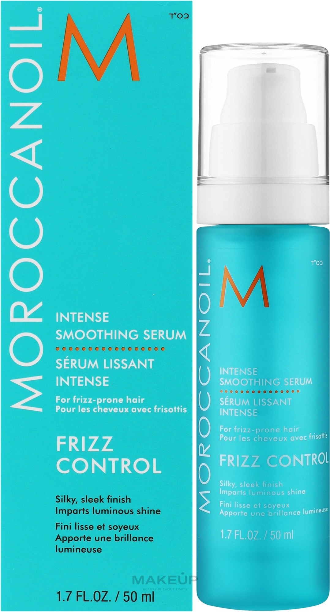 Інтенсивно розгладжувальна сироватка для волосся - Moroccanoil Intense Smoothing Frizz Control Serum — фото 50ml