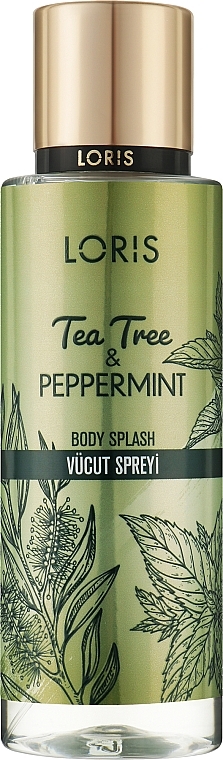 Мист для тела - Loris Parfum Tea Tree & Peppermint Body Spray — фото N1