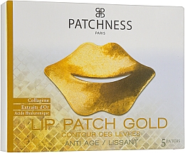 Духи, Парфюмерия, косметика Патчи для губ - Patchness Lip Patch Gold