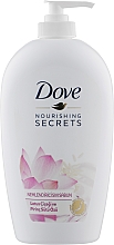 Жидкое мыло для рук "Цветок лотоса" - Dove Nourishing Secrets Glowing Ritual Hand Wash — фото N3
