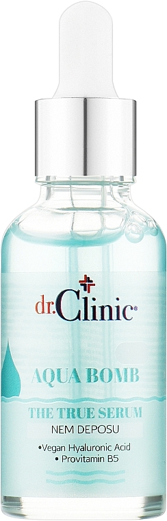 Увлажняющая сыворотка для лица - Dr. Clinic Aqua Bomb The True Serum — фото N1