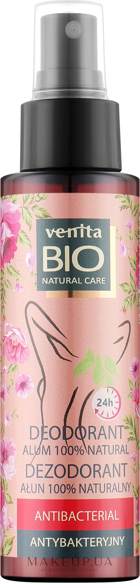 Дезодорант для жінок - Venita Bio Natural Care Woman Antibacterial Deo — фото 100ml
