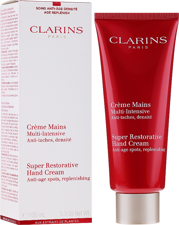 Крем для рук - Clarins Super Restorative Age-Control Hand Cream — фото N2