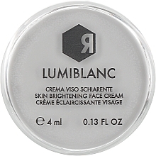 Духи, Парфюмерия, косметика Осветляющий крем для лица - Rhea Cosmetics LumiBlanc Cream (пробник)