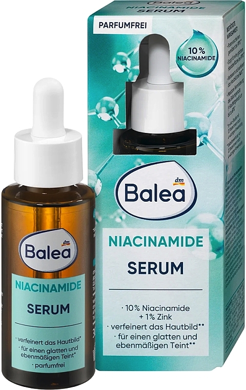 Сыворотка с цинком для лица - Balea Niacinamide Serum 