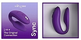 Вібратор для пар, фіолетовий - We-Vibe Sync 2 Purple — фото N1
