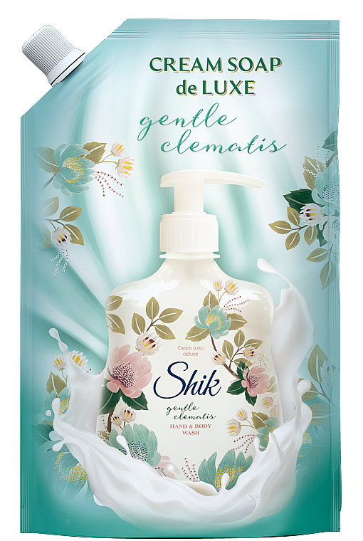 Жидкое крем-мыло для тела и рук - Shik Gentle Cleamatis Hand & Body Wash (дой-пак)