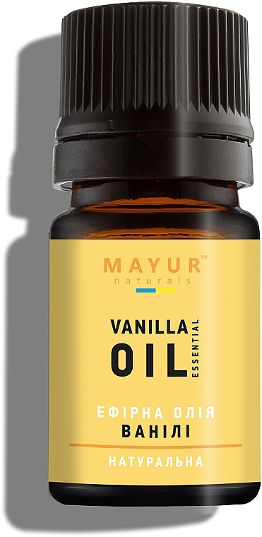 Ефірна олія ванілі натуральна - Mayur — фото N1
